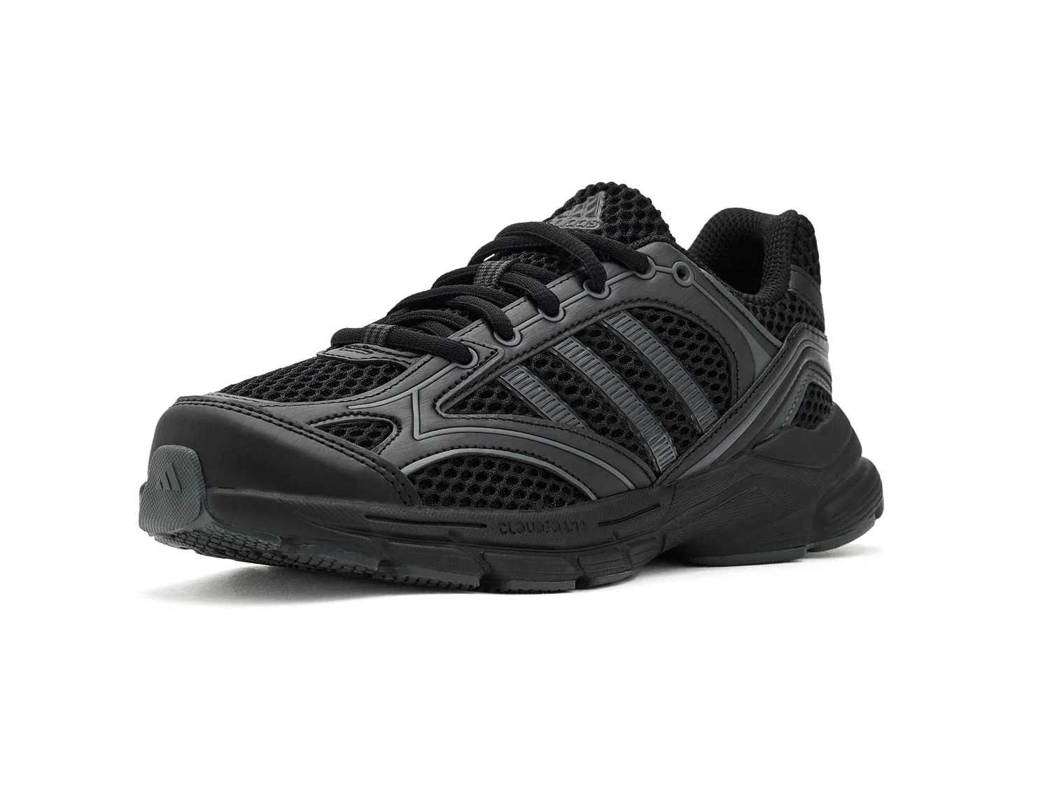 Кроссовки Spiritain (для больших детей) Adidas Kids, Black/Black/Grey