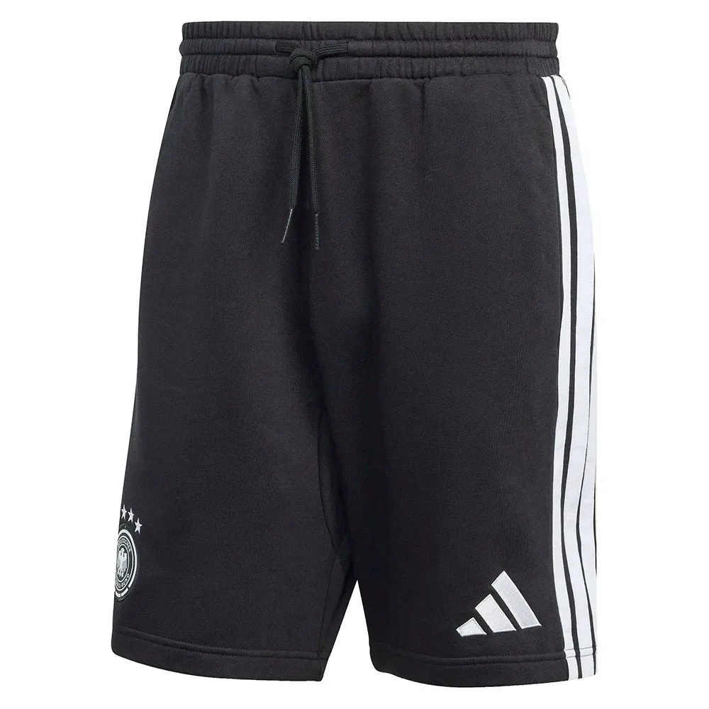 Мужские шорты из футера с принтом Germany DNA Adidas, Black