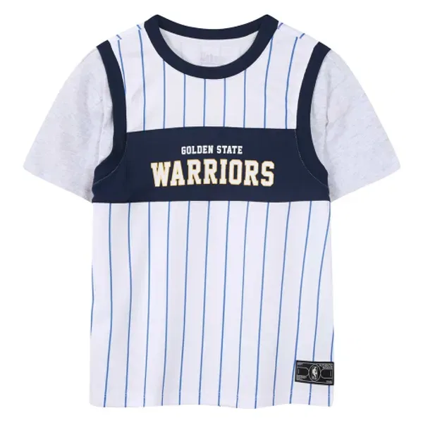 Футболка с коротким рукавом, слоеный дизайн, Nba Kids, темно-синий
