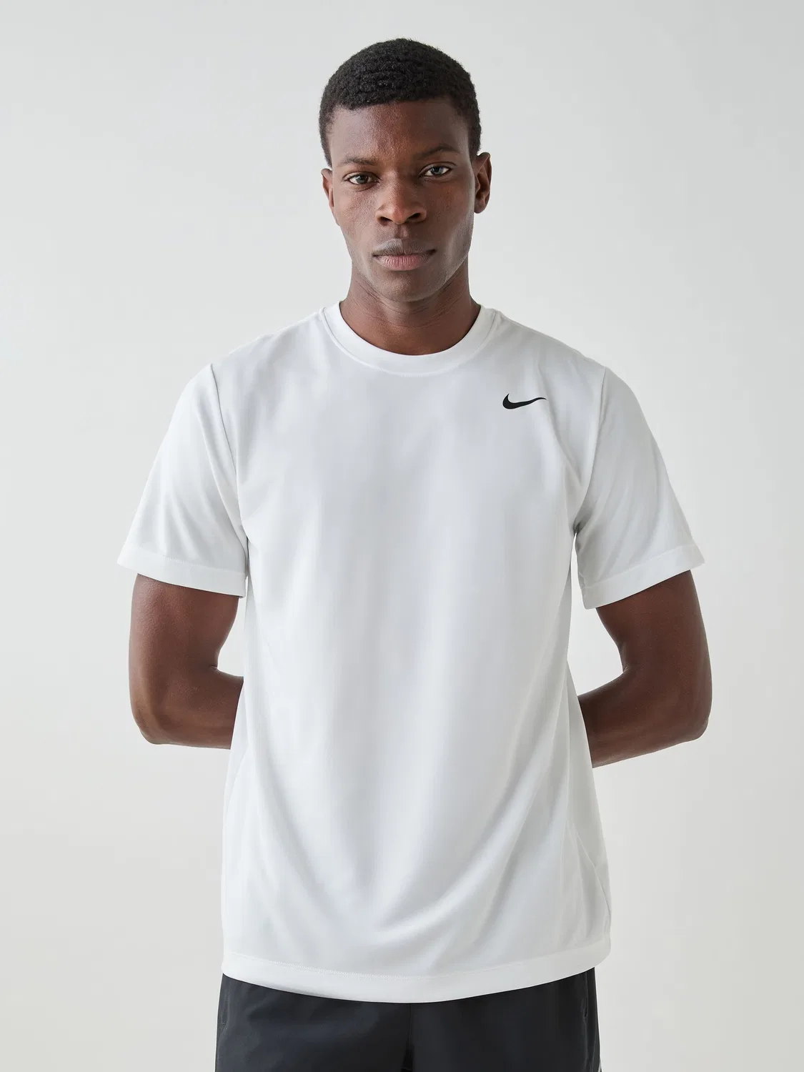 Футболка тренировочная Dri-FIT Flex Performance Nike, белый/черный