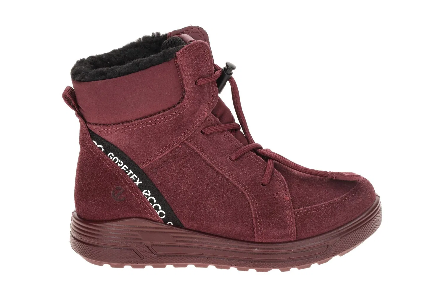 Детские зимние ботинки для девочек Urban Snowboarder Kids Sl Gtx Ecco, Dark Ruby — фото 2