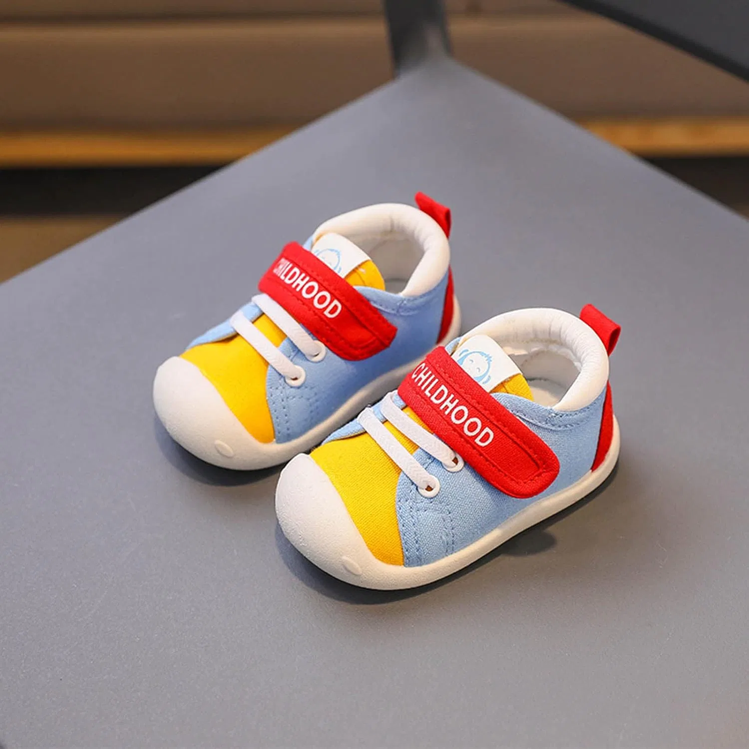 Детские кроссовки для девочек с сеткой Stride Ride, Sky Blue — фото 4