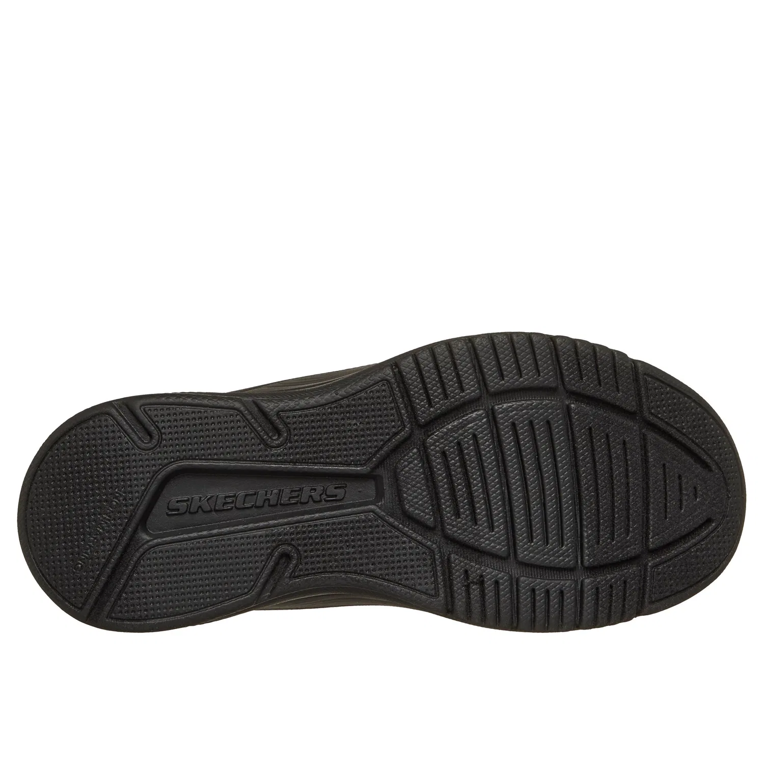Детские текстильные кроссовки с эластичными шнурками MICROSPEC ADVANCE Skechers, Black — фото 3