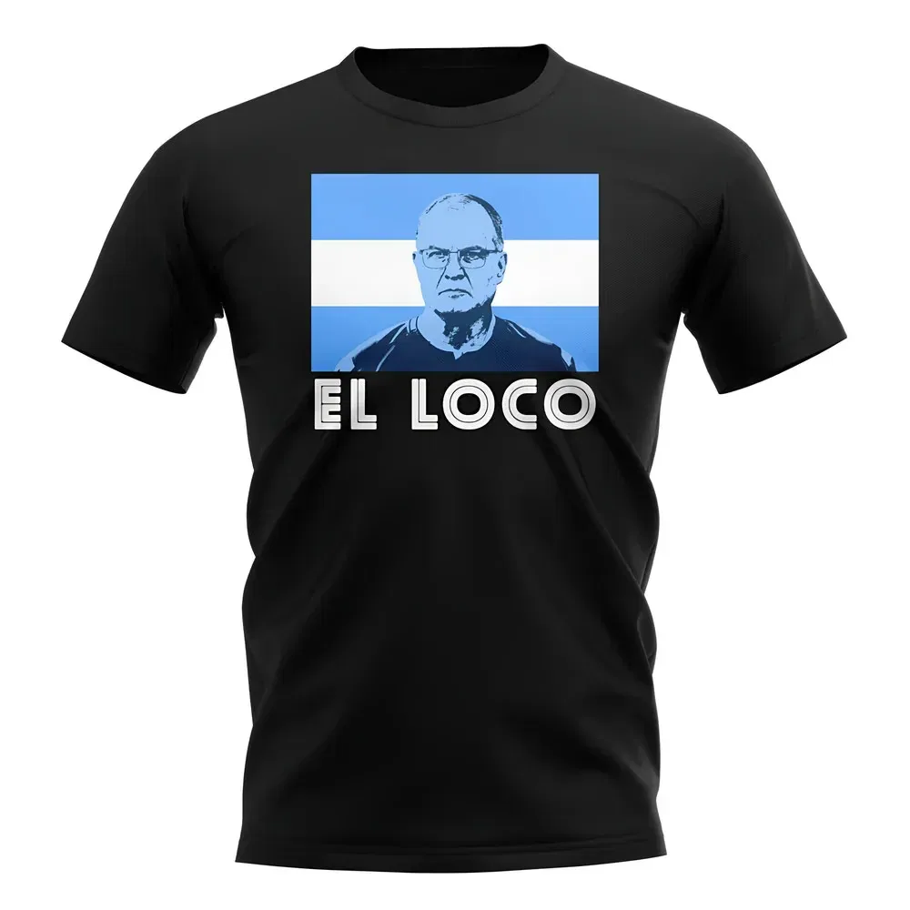 Футболка Marcelo Bielsa El Loco Argentina, черный — фото 2