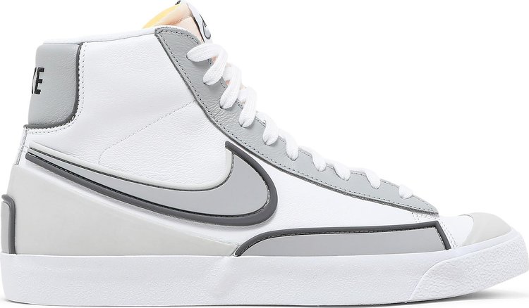 Кроссовки Nike Blazer Mid '77 Infinite 'White Iron Grey', белый - фото