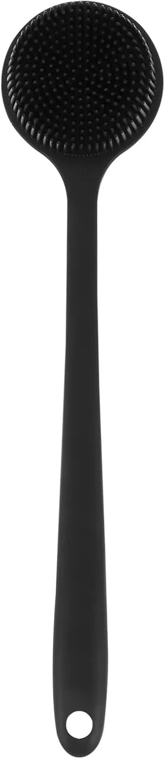 Щетка для тела с длинной ручкой, WLIHDB, 2 шт, 37x8x3.5 см, Schwarz