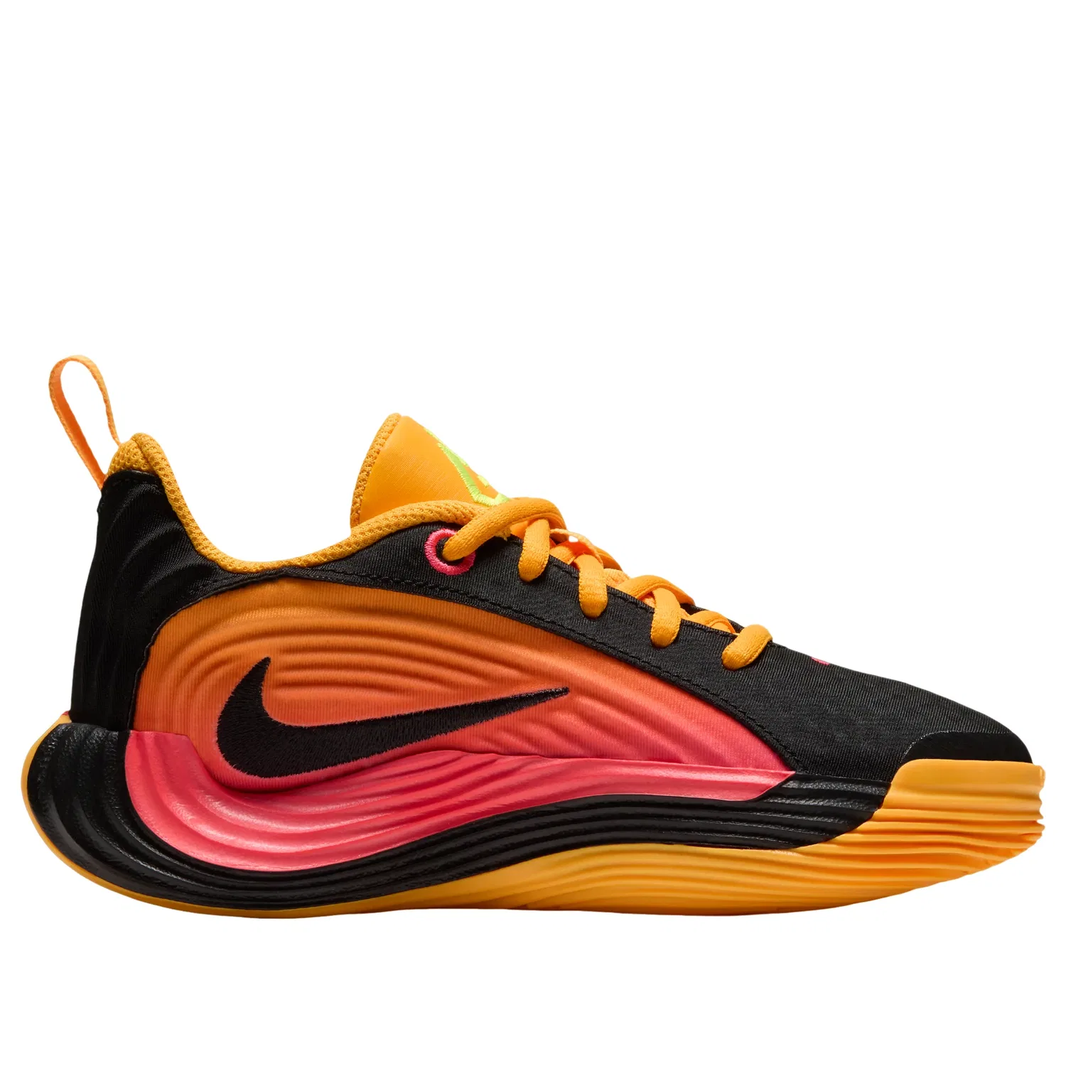 Детские кроссовки Giannis Immortality 5 'Laser Crimson Laser Orange' Nike, Laser Crimson/Laser Orange/Black/Metallic Silver — фото 2
