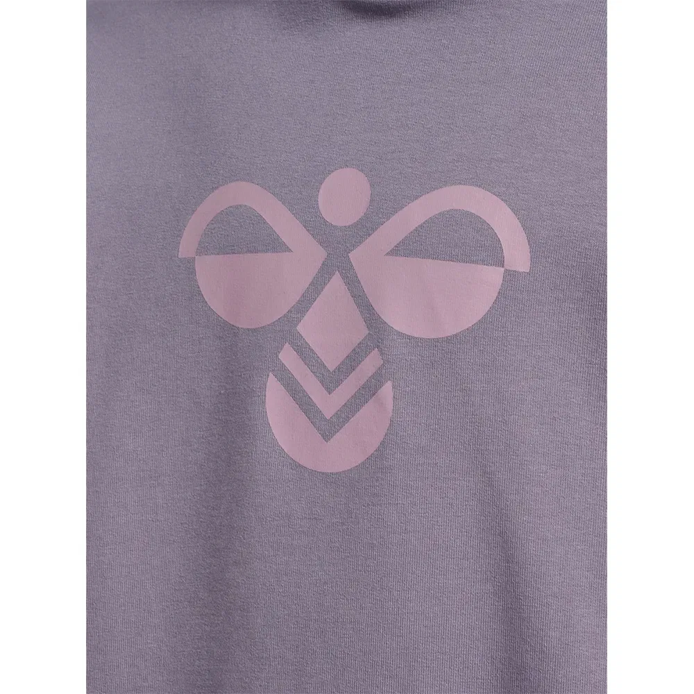 Детское худи для девочек с принтом Regular Tukas Hummel, Purple — фото 4