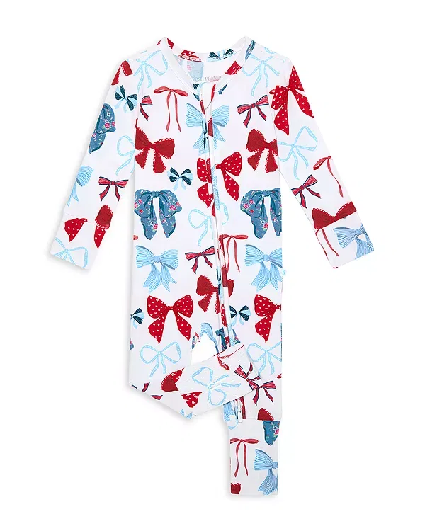 Детский комбинезон для новорожденных с принтом Martha Posh Peanut, белый