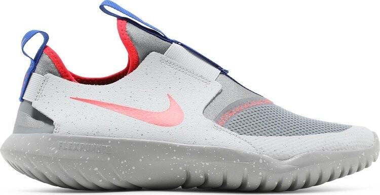 

Кроссовки Nike Flex Runner SE GS 'Particle Grey Bright Crimson', серый