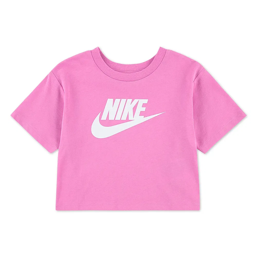 Футболка свободного кроя Nike Hbr Club Boxy, розовый