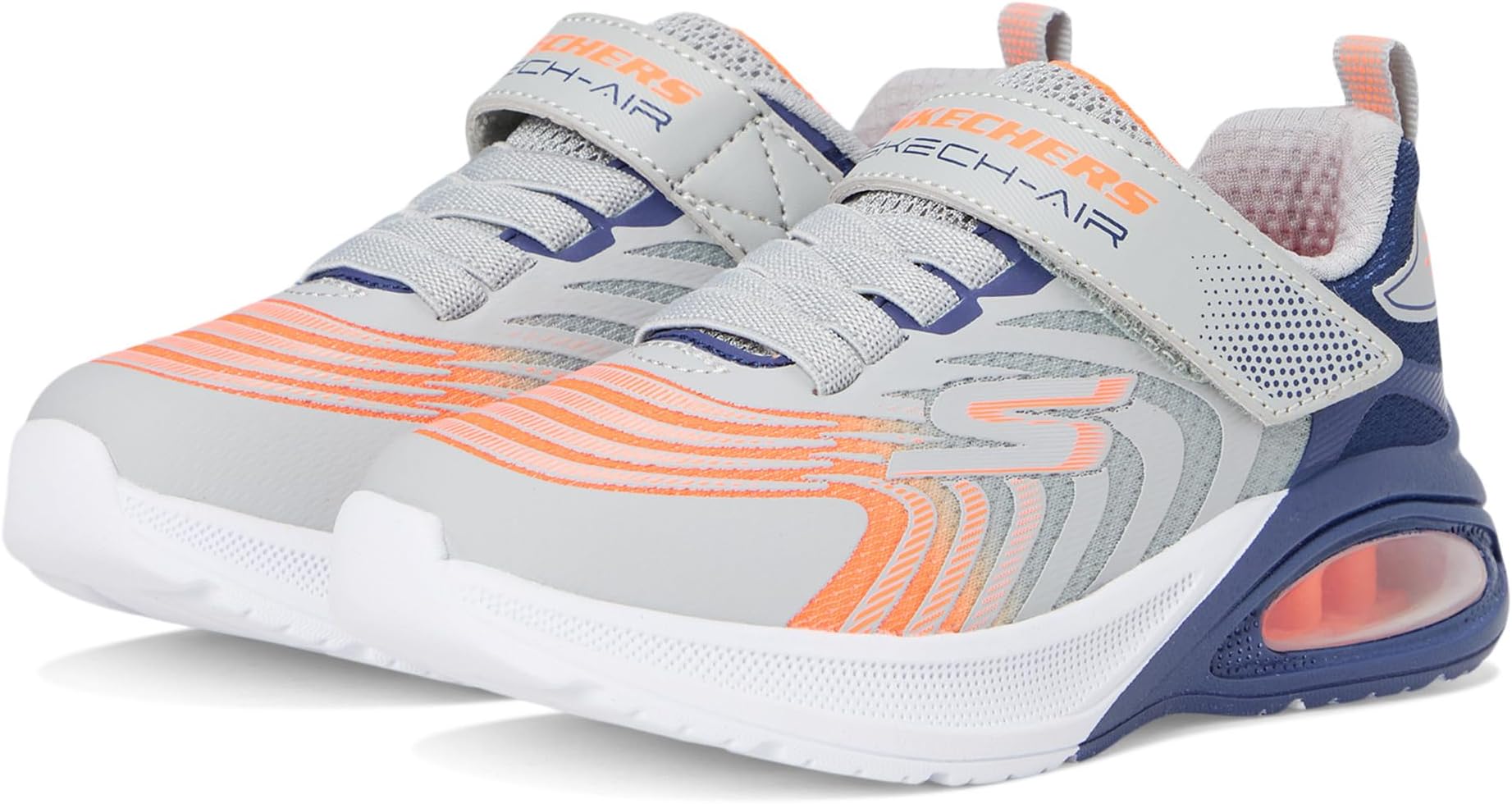 

Кроссовки SKECHERS KIDS Microspec Max Advance 403938L, цвет Grey/Navy