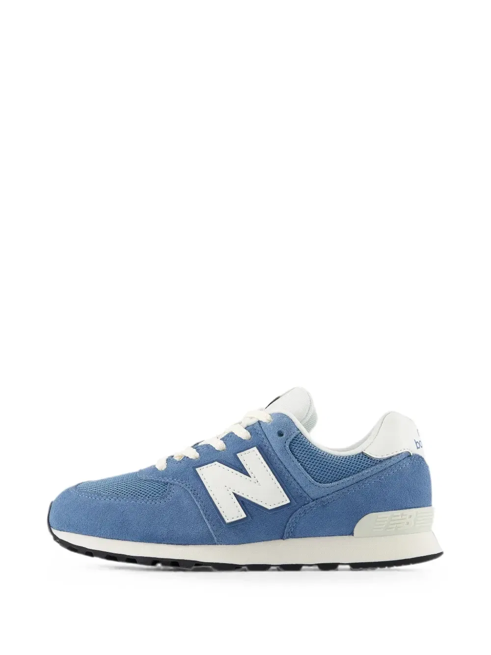 Кроссовки 574 на шнуровке New Balance Kids, синий — фото 2