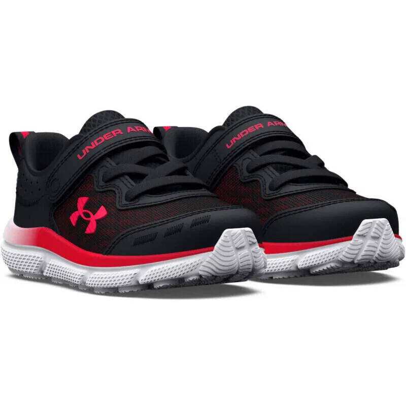 Детские кроссовки с шнуровкой BINF Assert 10 Under Armour, Schwarz — фото 3