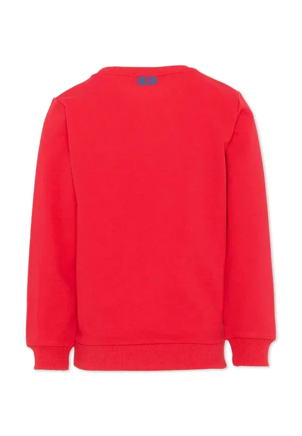 Свитшот из хлопка Tru Trussardi Junior, Red, красный — фото 2