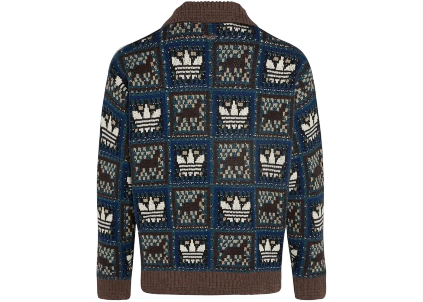Унисекс-свитер с принтом CNY Crafted Jacket Adidas, Cream White — фото 2
