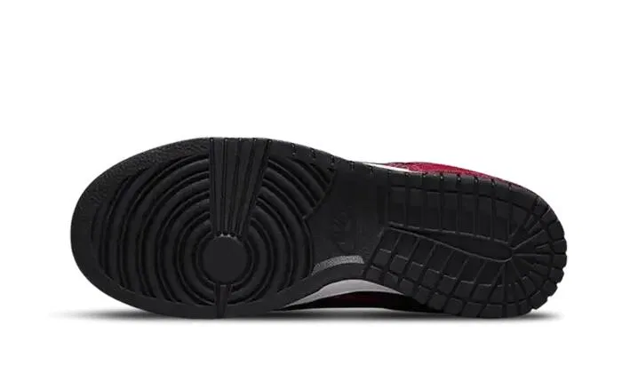 Детские кроссовки с темно-свекольными акцентами Dunk Low Disrupt 2 Nike, Schwarz Dark Beetroot — фото 3