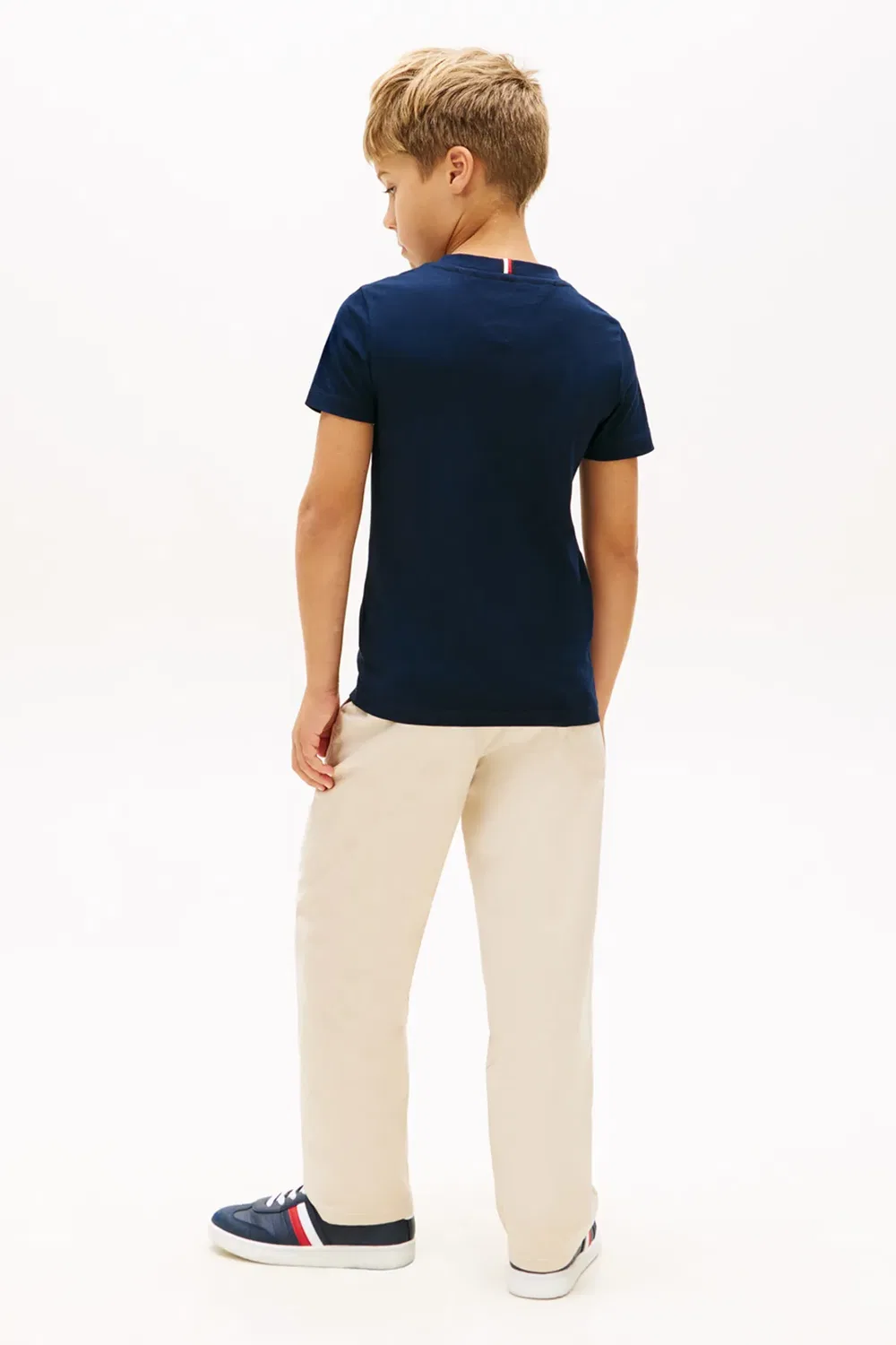 Футболка с монограммой Tommy Hilfiger, Navy — фото 2
