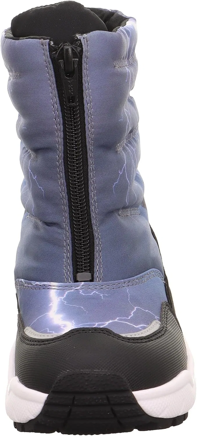 Детские ботинки зимние Modern Snow Boot Superfit, Black Blue — фото 2