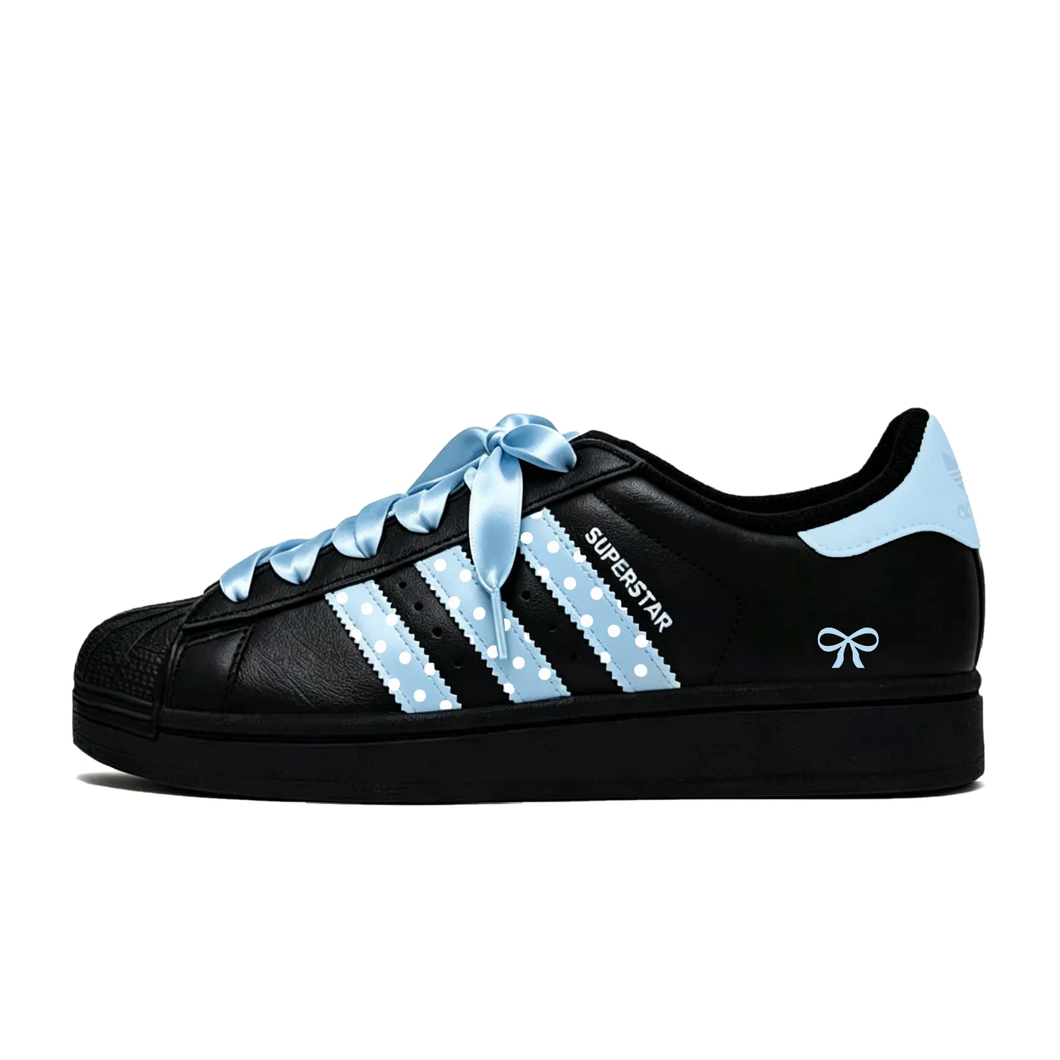 Детские кроссовки для скейтбординга с принтом Superstar 2, Adidas Originals, Blue