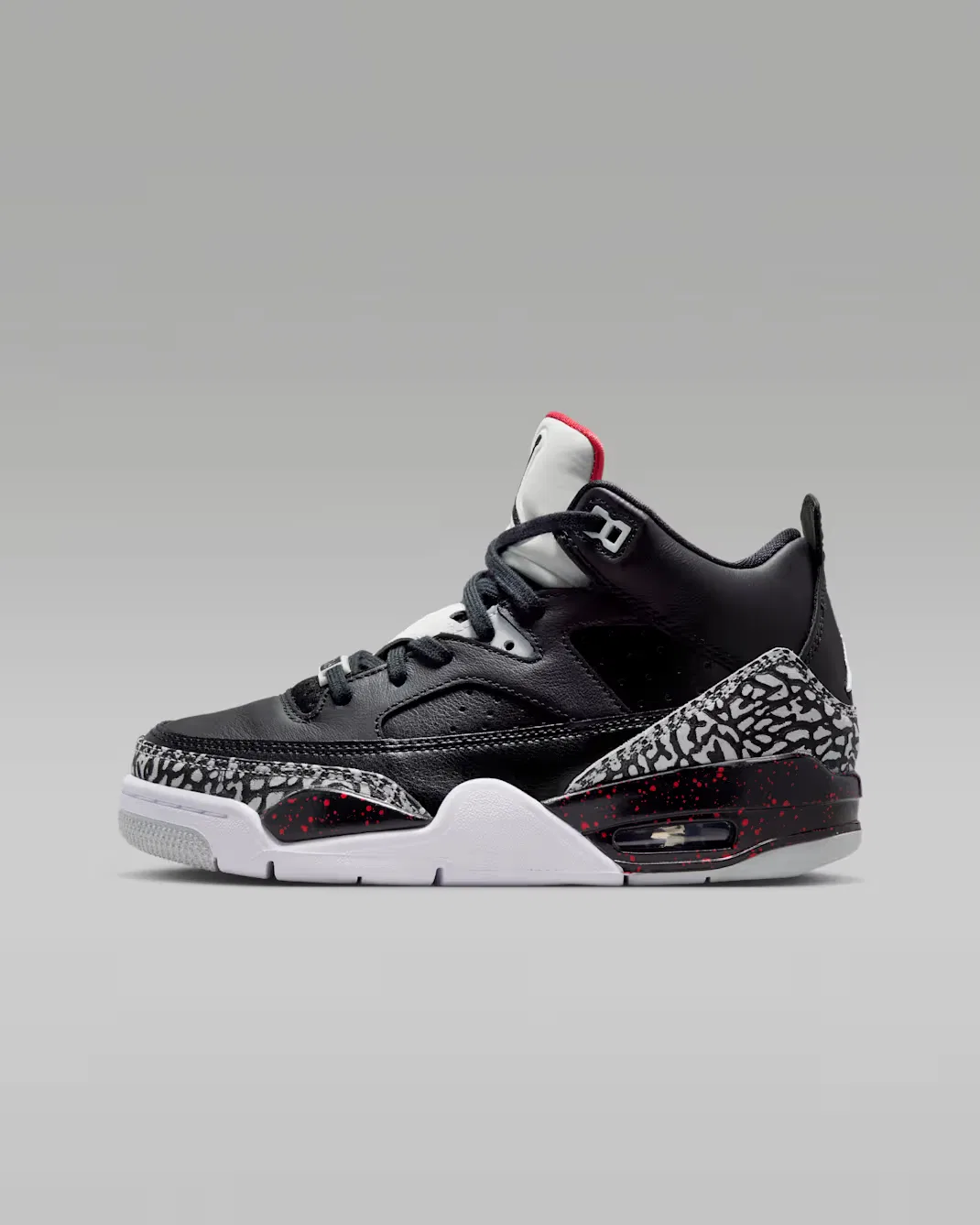 Кроссовки для детей постарше Jordan Son of Mars Low, Black/University Red/Grey Mist/Black