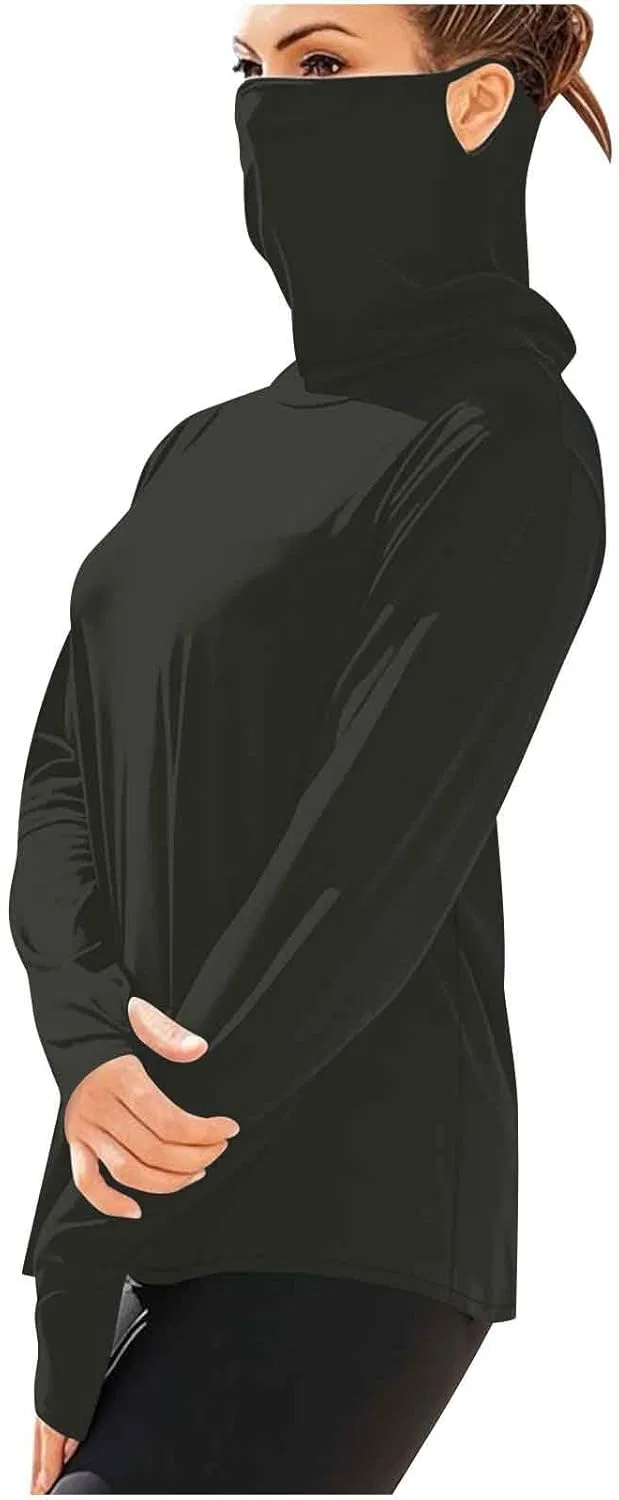 Мужская футболка с длинным рукавом UPF 50+ Sun Protection, Dark Gray