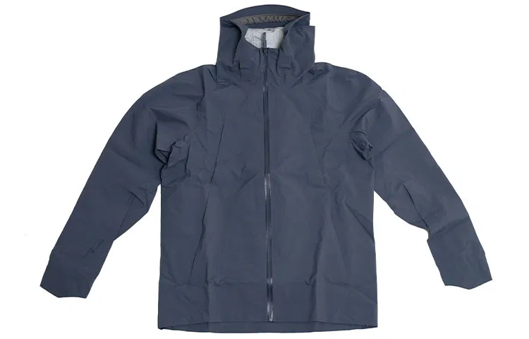 Мужская ветровка из водостойкой дышащей ткани с капюшоном Arcteryx, Exosphere Blue/Exosphere