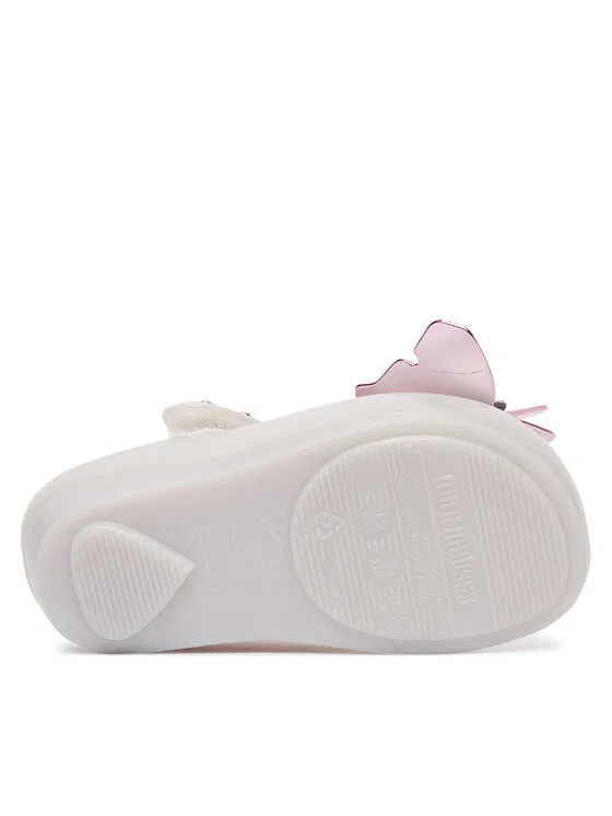 Балетки Mini Melissa Ultragirl Fly Iii Bb Melissa, белый — фото 4