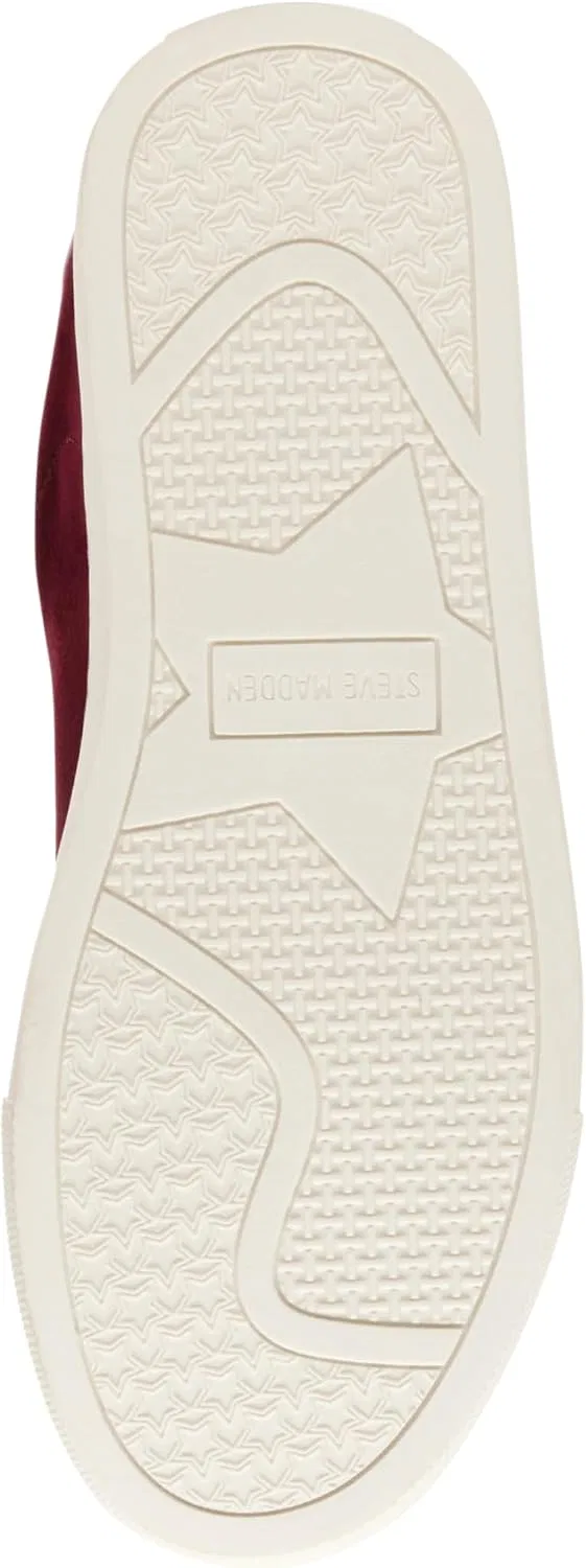 Детские кроссовки для девочек Rezume Steve Madden, Burgundy — фото 4