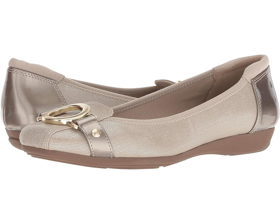 

Балетки Anne Klein Sport Umeko, цвет Metallic Taupe Multi/Light Synthetic