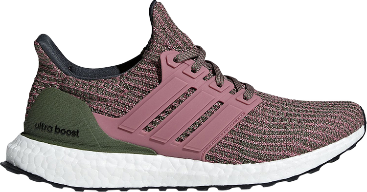 Кроссовки Adidas Wmns UltraBoost 4.0 'Pink Olive', розовый - фото