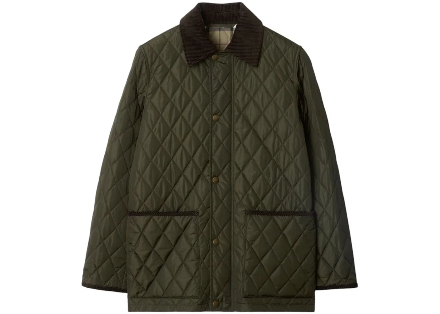 Женская куртка стеганая Burberry, Shale/Brush Ip Check