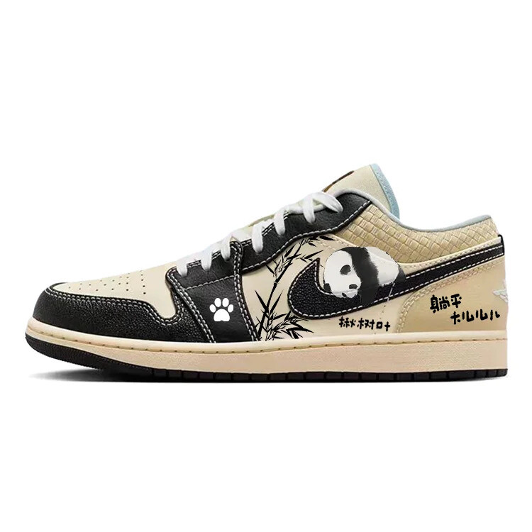 

Кроссовки Jordan Air 1 Vintage Low-Top Basketball, черный/темно-желтый