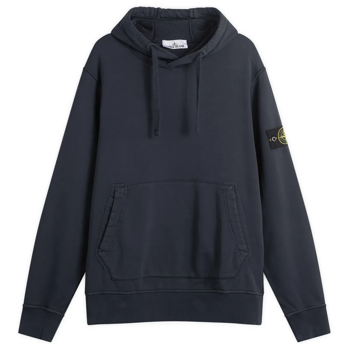 Худи из органического хлопка Stone Island, Navy Blue