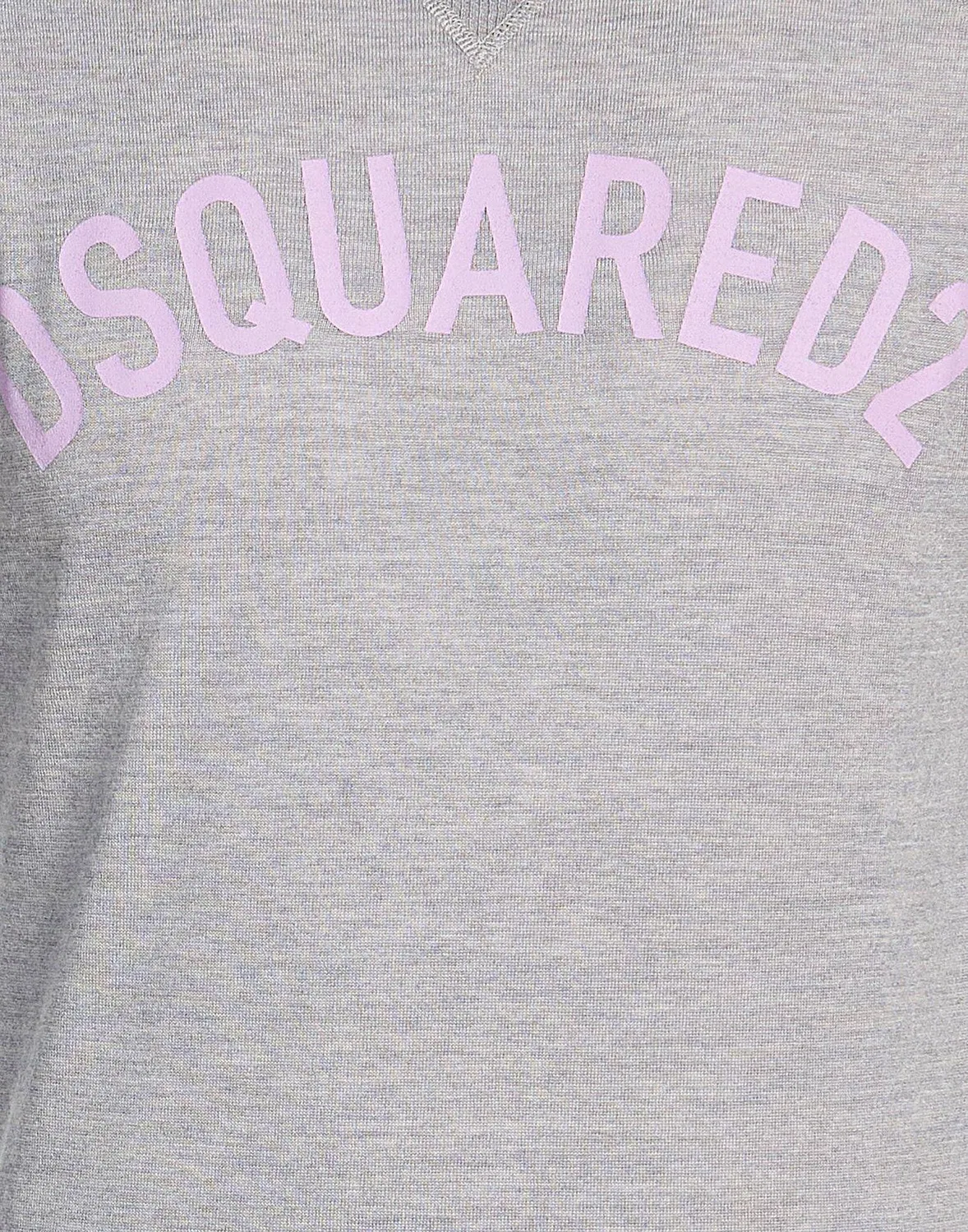 Мужской меланжевый свитер Dsquared2, серый — фото 4