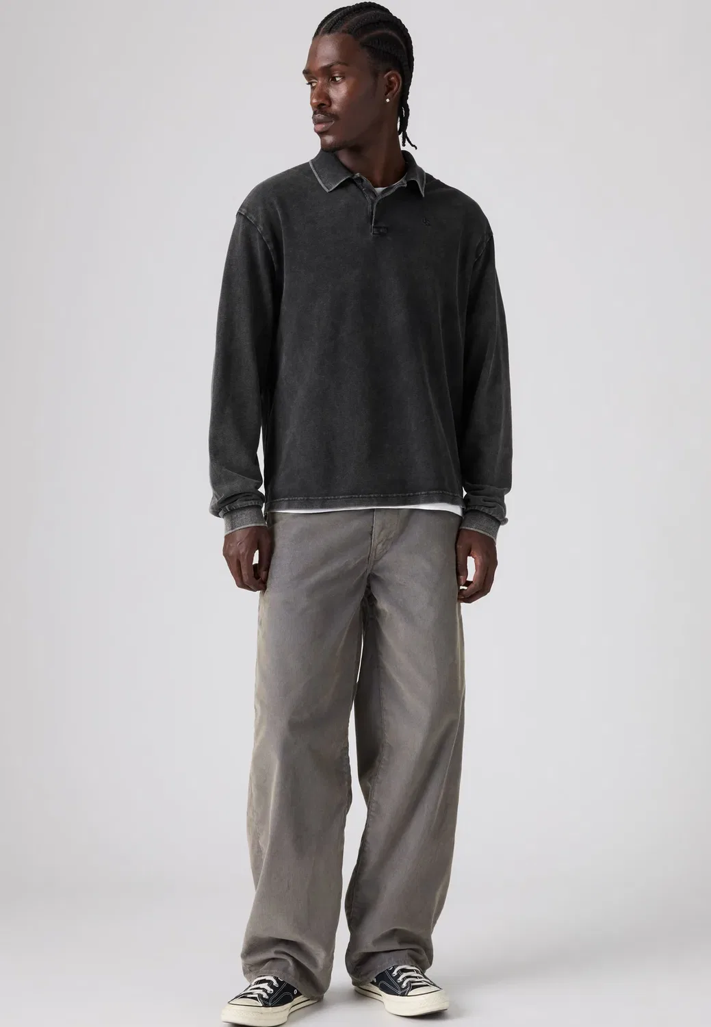 578 мешковатые - мешковатые джинсы Levi'S, Worn-In Cord Dusk Khaki 16W Cord — фото 2