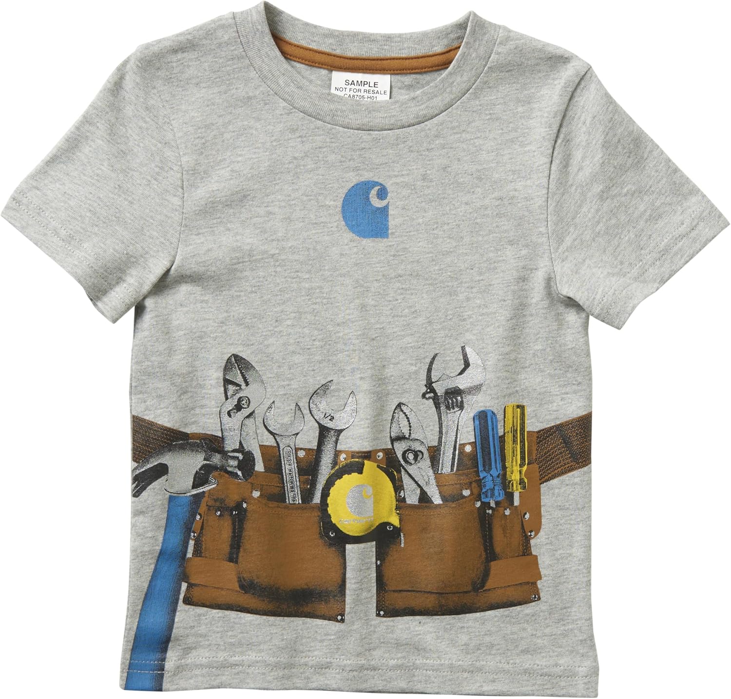 

Футболка Carhartt Boys Short Sleeve Screen Tee, Tool Belt Heather Grey, Серый, Футболка Carhartt Boys Short Sleeve Screen Tee, Tool Belt Heather Grey
