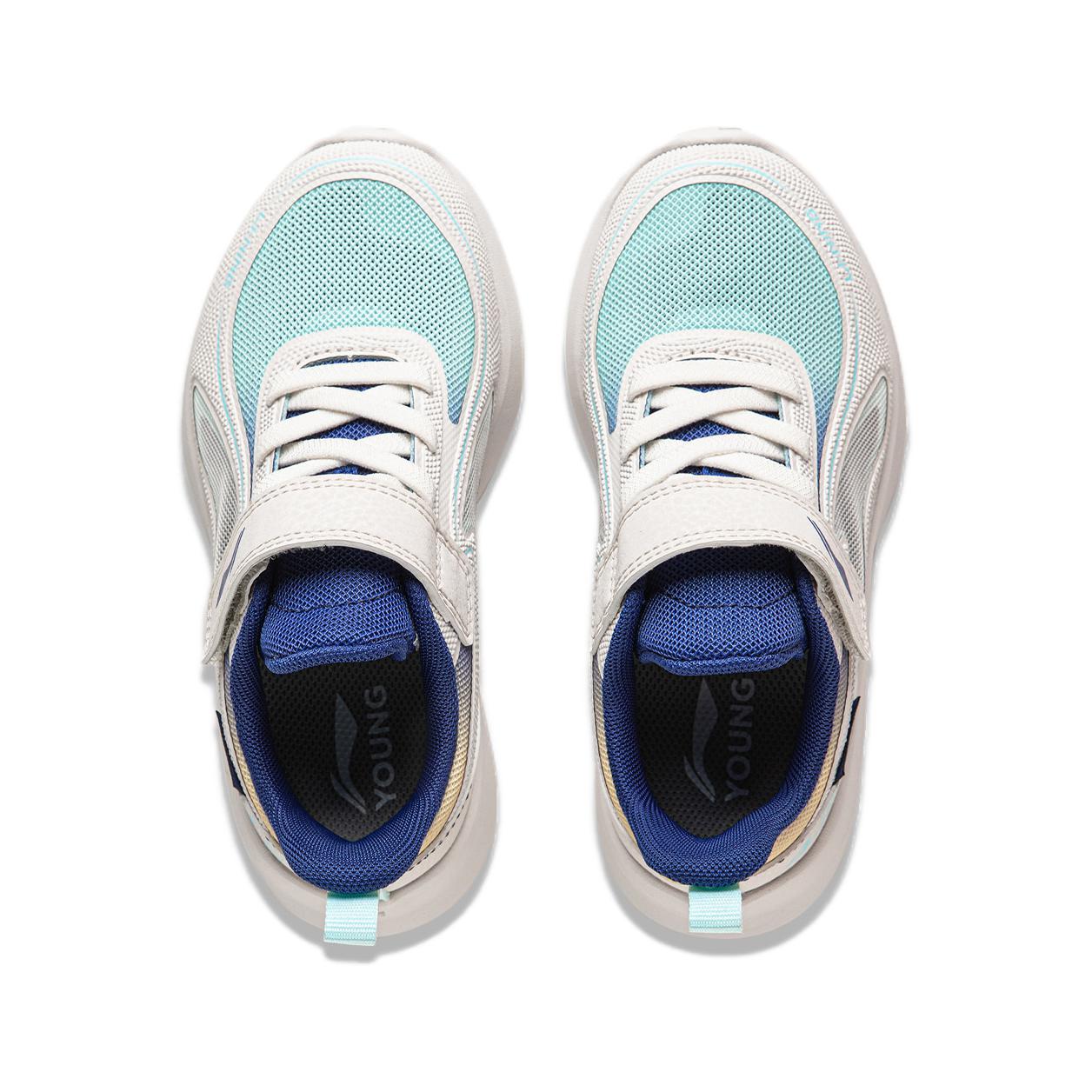 Детские повседневные кроссовки Damselfly 4 Unisex LINING YOUNG, бело-синие — фото 4