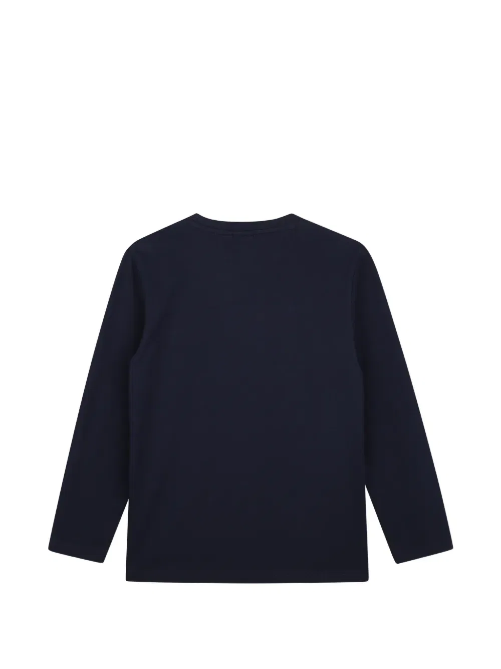 Футболка с нашивкой-логотипом BOSS Kidswear, темно-синий — фото 2