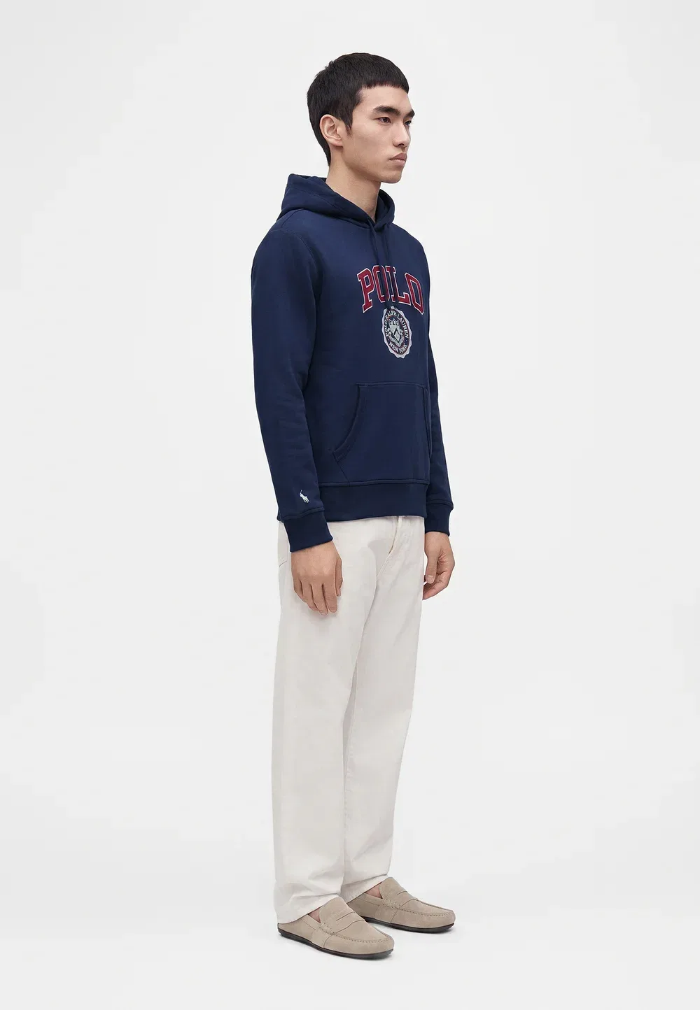 Толстовка с капюшоном Polo Ralph Lauren, Newport Navy — фото 4