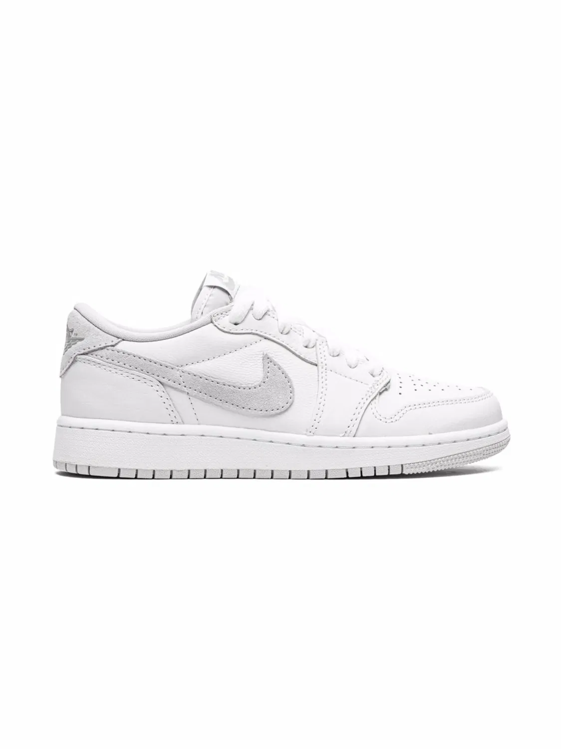 Кроссовки Air Jordan 1 Low OG "Нейтральный Серый" — фото 3