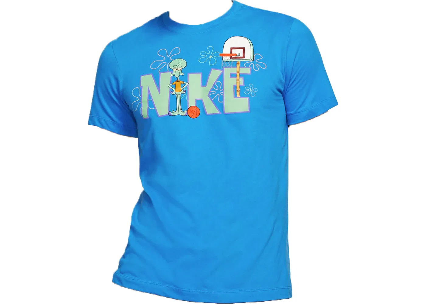 Мужская футболка с принтом Squidward Nike, Light Photo Blue