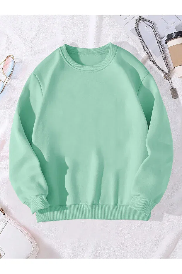 Детские свитшот для девочек хлопковый Neromoda, Mint