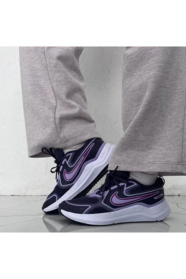 Детские кроссовки для девочек текстильные Cosmic Runner Nike, Purple — фото 3