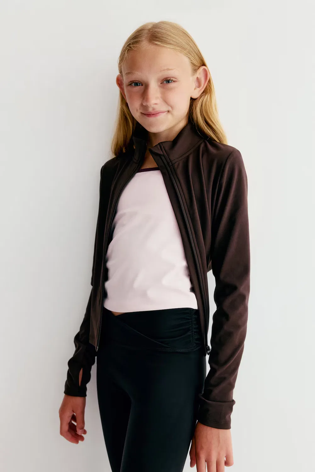 Спортивные леггинсы с технологией Softmove H&M, Schwarz — фото 3