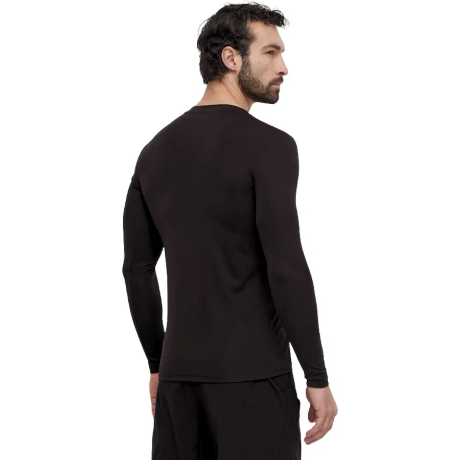 Футболка с длинным рукавом Team Base Tee adidas, Черный — фото 2