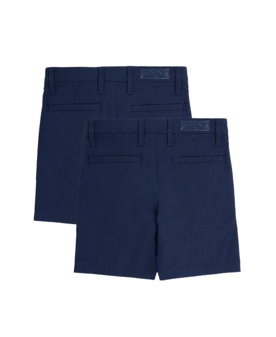 Детский комплект шорт для мальчиков из 2 штук XRAY, Navy/Navy — фото 2