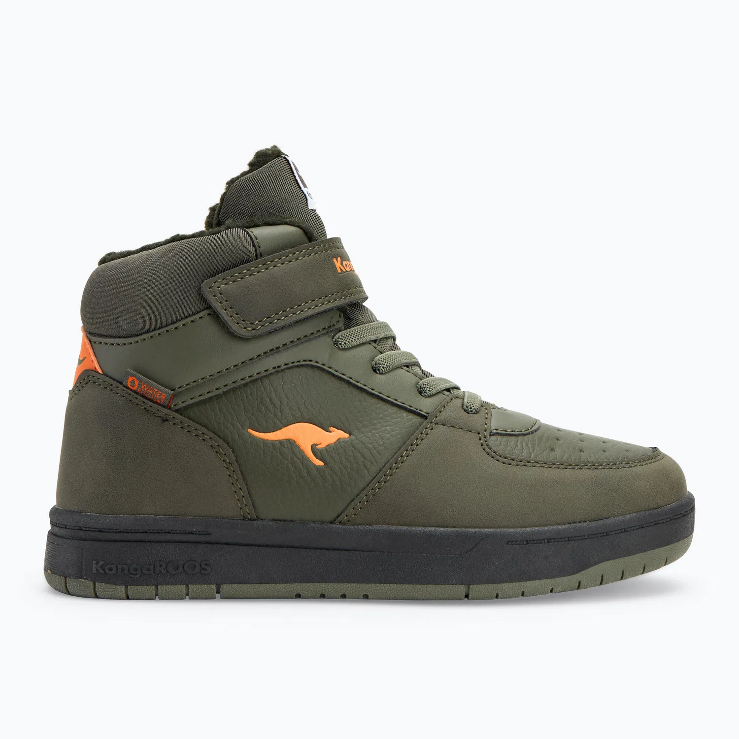Детские утепленные кроссовки-высокие K-CP Bound Mid EV Kangaroos, Grun — фото 2