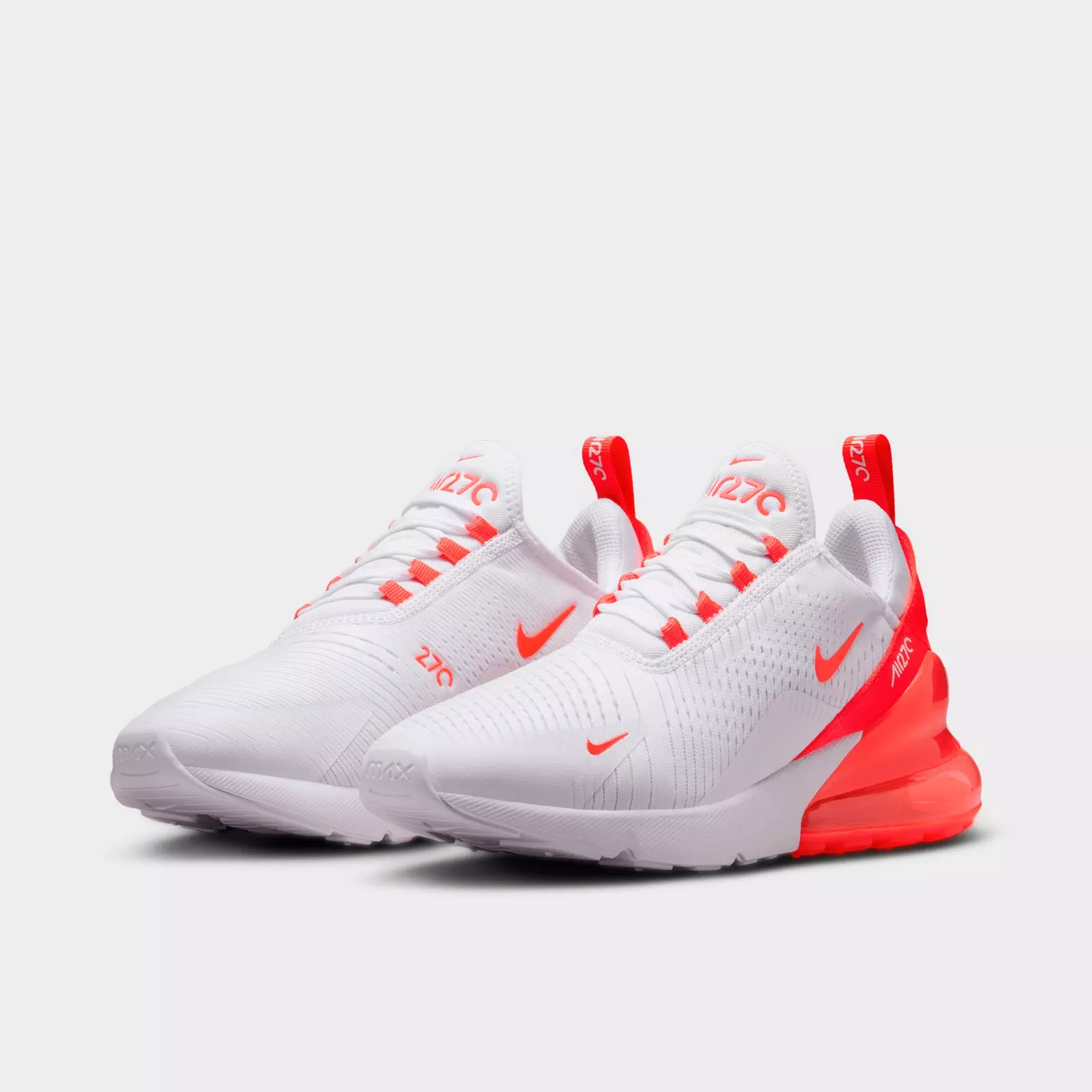 Кроссовки Women's Nike Air Max 270 Casual, белый/красный — фото 2