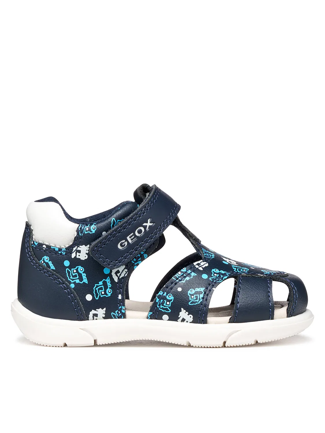 Сандалии для мальчика Sandal Zapito Boy Geox, темно-синий